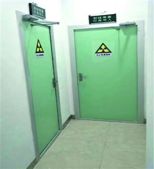 滨州厂家定制防 辐射铅门 CT室铅门 放射科射线防护施工
